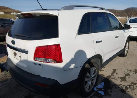 2011 Kia Sorento Ex V6 из США, поврежденный, VIN 5XYKU4A25BG046960